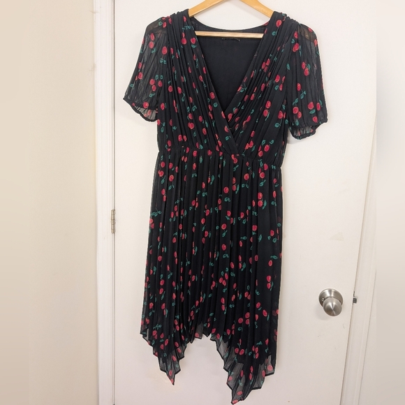 THE KOOPLES PLEATED DRESS SIZE 3 - Picture 3 of 8